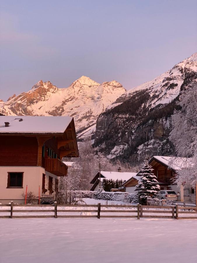 Familienferien Im Chalet Baergli カンデルシュテッグ エクステリア 写真
